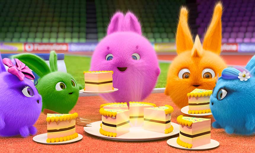 خرگوش های درخشان